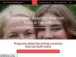 Sites similar to stepintowomanhood.com