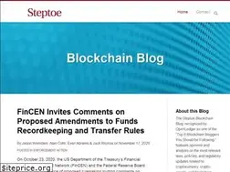 Sites similar to steptoeblockchainblog.com