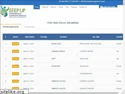 Sites similar to stepupmanpower.com