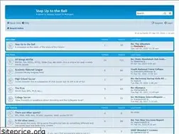 Sites similar to stepuptotheball.com