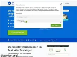 Sites similar to sterbegeldversicherung.info
