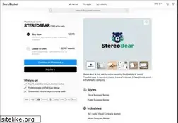 Sites similar to stereobear.com