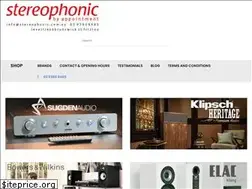 Sites similar to stereophonic.com.au