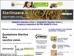 Sites similar to sterlinaoro.it
