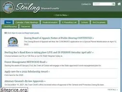 Sites similar to sterling-ma.gov