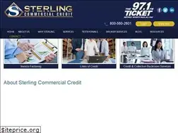 Sites similar to sterlingcommercialcredit.com