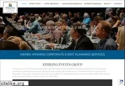 Sites similar to sterlingeventsgroup.com