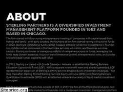 Sites similar to sterlingpartners.com