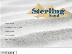 Sites similar to sterlingsand.com