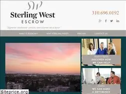 Sites similar to sterlingwestescrow.com