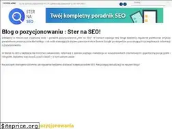 Sites similar to sternaseo.pl