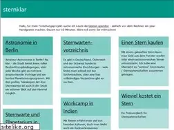 Sites similar to sternklar.de