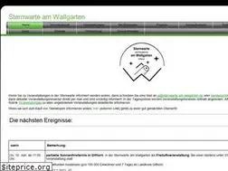 Sites similar to sternwarte-am-wallgarten.de
