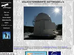 Sites similar to sternwarte-hattingen.de