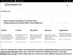Sites similar to steroidlaw.com
