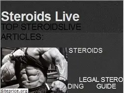 Sites similar to steroidslive.com