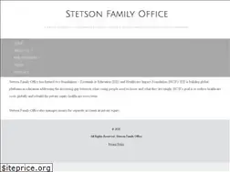 Sites similar to stetsonfamilyoffice.com