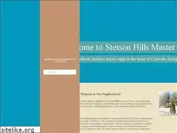 Sites similar to stetsonhillshoa.com