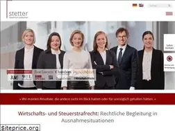 Sites similar to stetterlegal.com