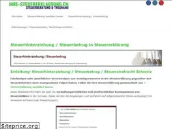 Sites similar to steuer-hinterziehung.ch
