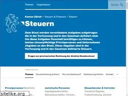 Sites similar to steueramt.zh.ch