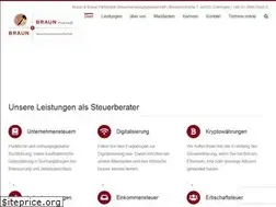 Sites similar to steuerberater-braun.de
