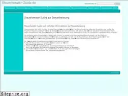 Sites similar to steuerberater-guide.de