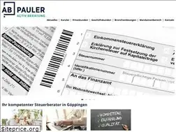 Sites similar to steuerberater-pauler.de