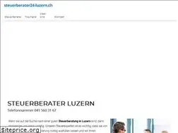 Sites similar to steuerberater24-luzern.ch