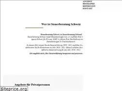 Sites similar to steuerberatungschweiz.ch