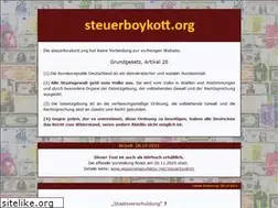 Sites similar to steuerboykott.org