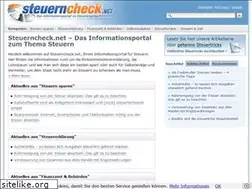 Sites similar to steuerncheck.net