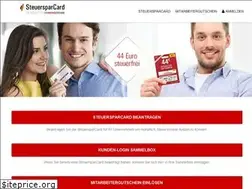 Sites similar to steuersparcard.de