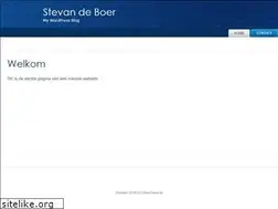 Sites similar to stevandeboer.nl