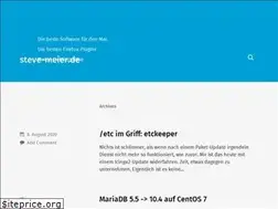 Sites similar to steve-meier.de