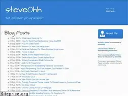 Sites similar to steve0hh.github.io