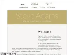 Sites similar to steveadamswriting.com