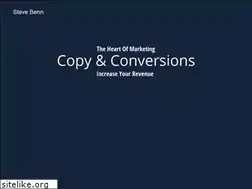 Sites similar to stevebenn.com
