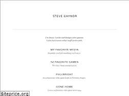 Sites similar to stevegaynor.cool