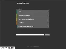 Sites similar to stevegibson.me