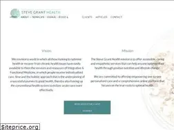 Sites similar to stevegranthealth.com