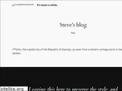 Sites similar to stevehavelka.com