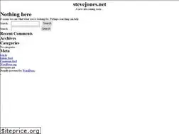 Sites similar to stevejones.net