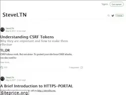 Sites similar to steveltn.me