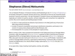 Sites similar to stevematsumoto.net