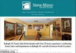 Sites similar to steveminorestatesales.com