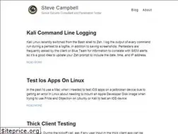 Sites similar to stevencampbell.info