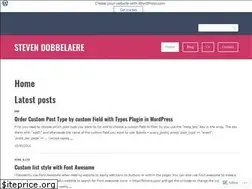 Sites similar to stevendobbelaerebe.wordpress.com