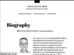 Sites similar to stevenguyenphd.com