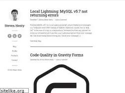 Sites similar to stevenhenty.com